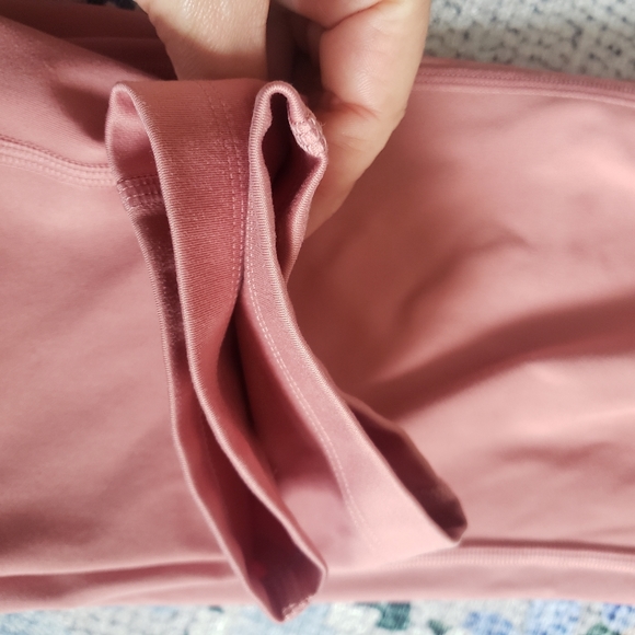 Girlfriend Collective Dusty Rose Leggings Size Large - Picture 9 of 10